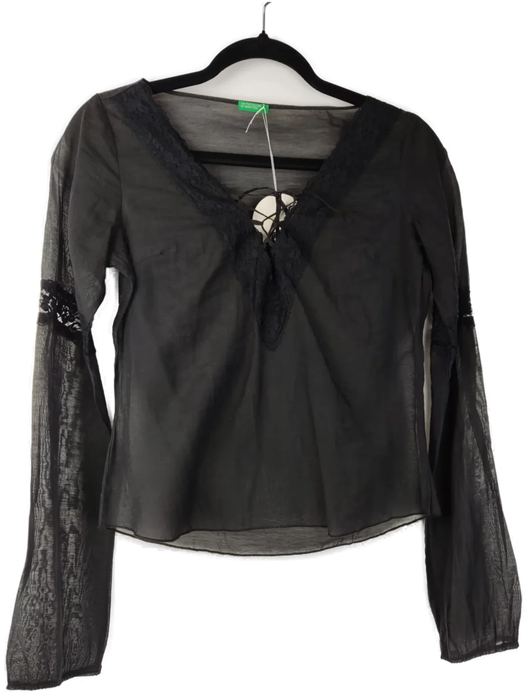 Bluse Benetton Größe S | Leichter Alltagsliebling - Bild 1