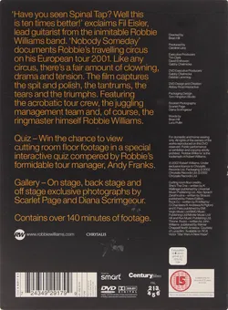 DVD Robbie Williams – Nobody Someday (DVD, 2002) - Bild 2