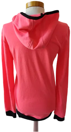 Y.F.K. Kinder Kapuzenpullover, neon-pink mit Aufdruck - Gr. 170/176 - Bild 3