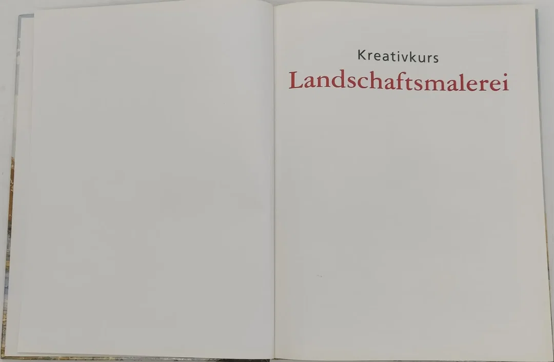 Buch Kreativkurs Landschaftsmalerei "Mit Schritt-für-Schritt-Anleitung" – Bild 3