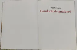 Buch Kreativkurs Landschaftsmalerei 
