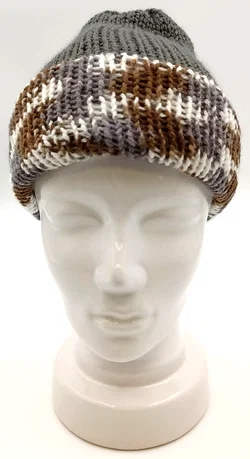 Handgestrickte Wendemütze – Vorschau 2