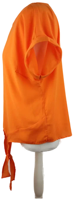 Polyester-Top Orange | Luftig & Sommerlich – Vorschau 2