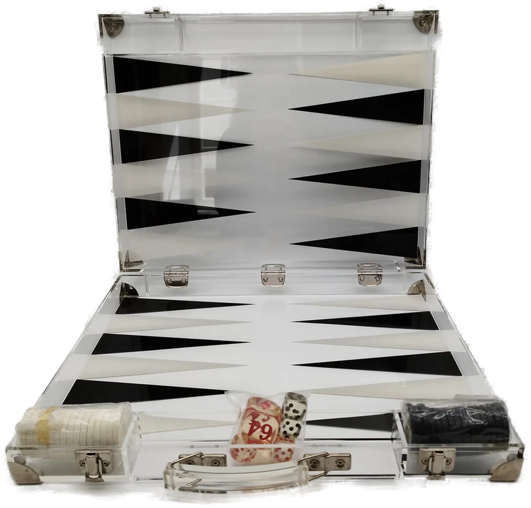 Dapy Paris Backgammon Set - 1970-79 / 43x34x7 cm - Bild 1