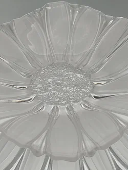 Kristall-Servierplatte Mikasa Transparent | Sunflower Frost - Bild 10