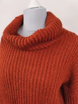 Zauberstern Strickpullover mit großem Rollkragen, Damen, Gr. S – Vorschau 2