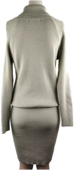Damen-Set SHEILAY mit Rollkragenpullover und Rock | Strickliebe – Vorschau 3