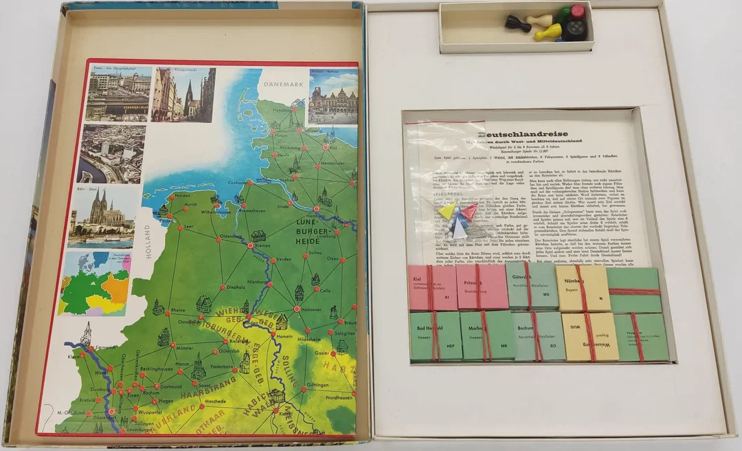 Ravensburger Deutschlandreise 11.007 Gesellschaftsspiel – Bild 2