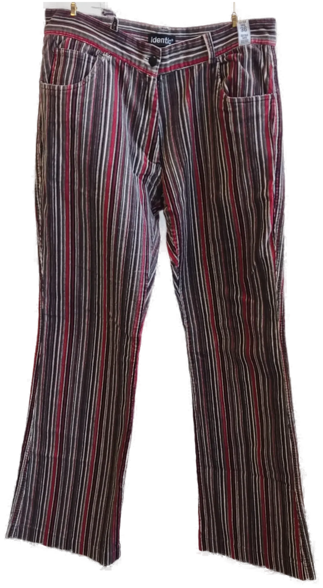 Identic Damenhose mehrfarbig gestreift - Gr.38/L36 - Bild 4