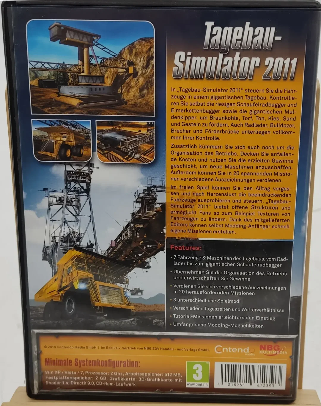 PC Game CD-ROM Tagebau-Simulator 2011  – Bild 2