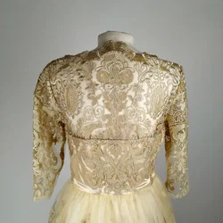 Spitzenkleid Chi Chi London Champagner | Festlicher Charme - Bild 2