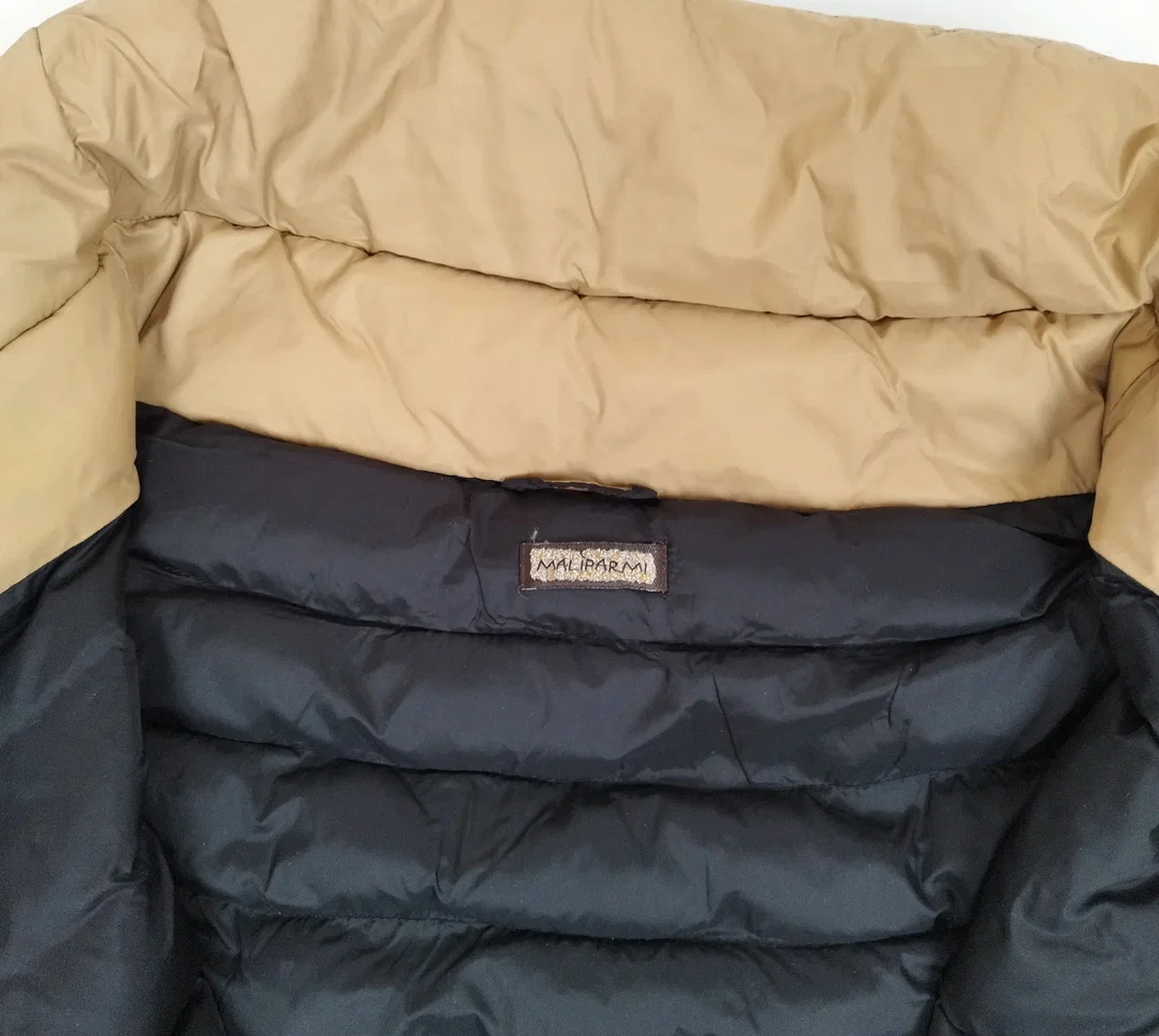 Maliparmi Steppjacke, schwarz-beige, Gr. 42 (ital.Größenangabe) / Gr. 38 – Bild 3