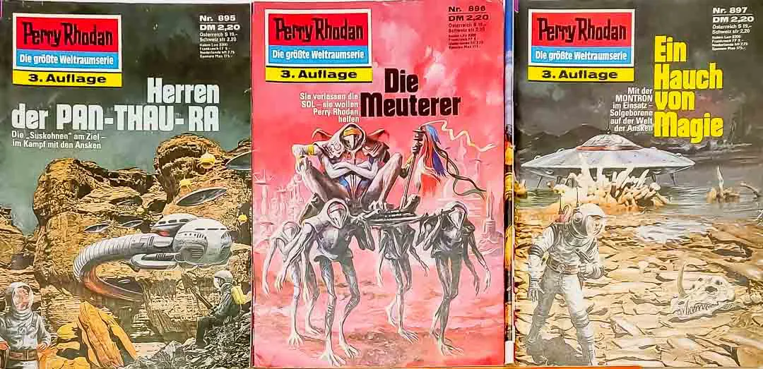 Taschenbücher Perry Rhodan 3. Auflage Konvolut 29 Stück  – Bild 2