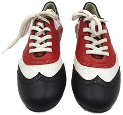 Walter Genuin Damengolfschuhe schwarz/weiß/rot Gr. 37 – Vorschau 2