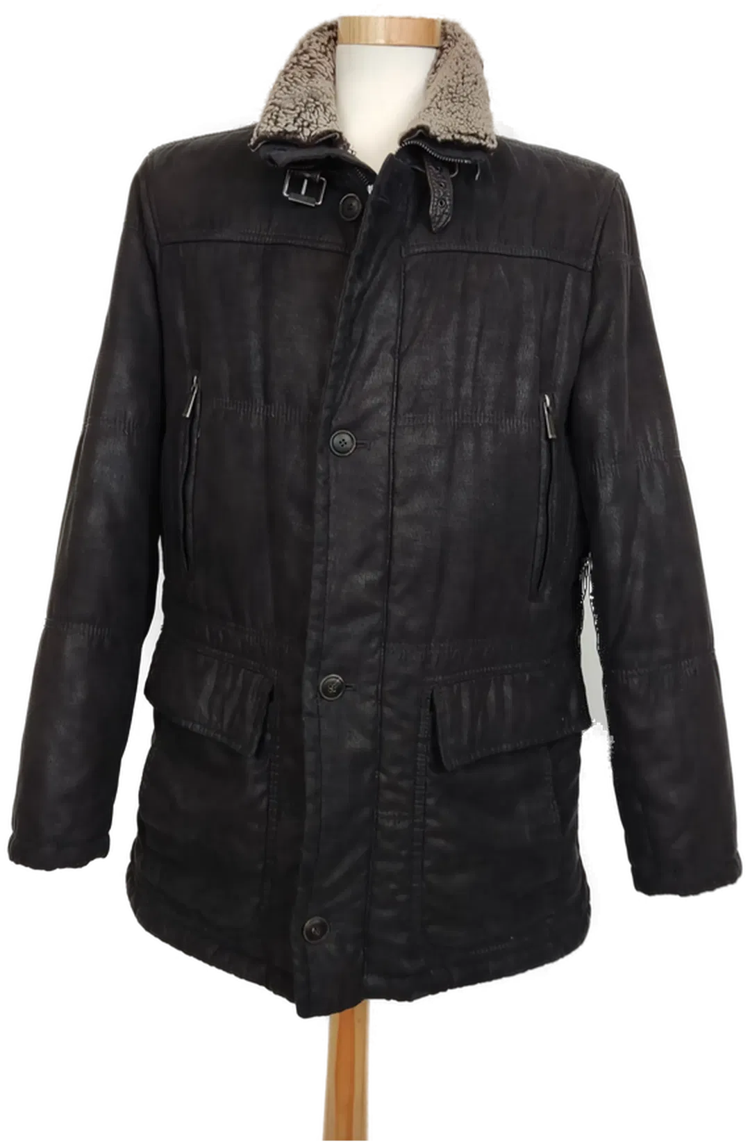 Bugatti Herren Jacke schwarz Gr. 50 - Bild 1