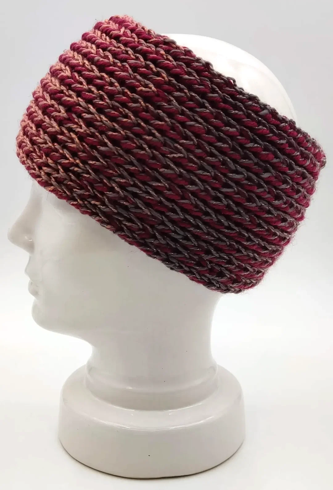 Handgestricktes Stirnband – Bild 2