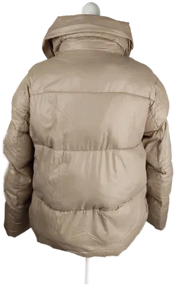 Damen Daunenjacke Sonstige Beige | Winterbegleiter - Bild 2