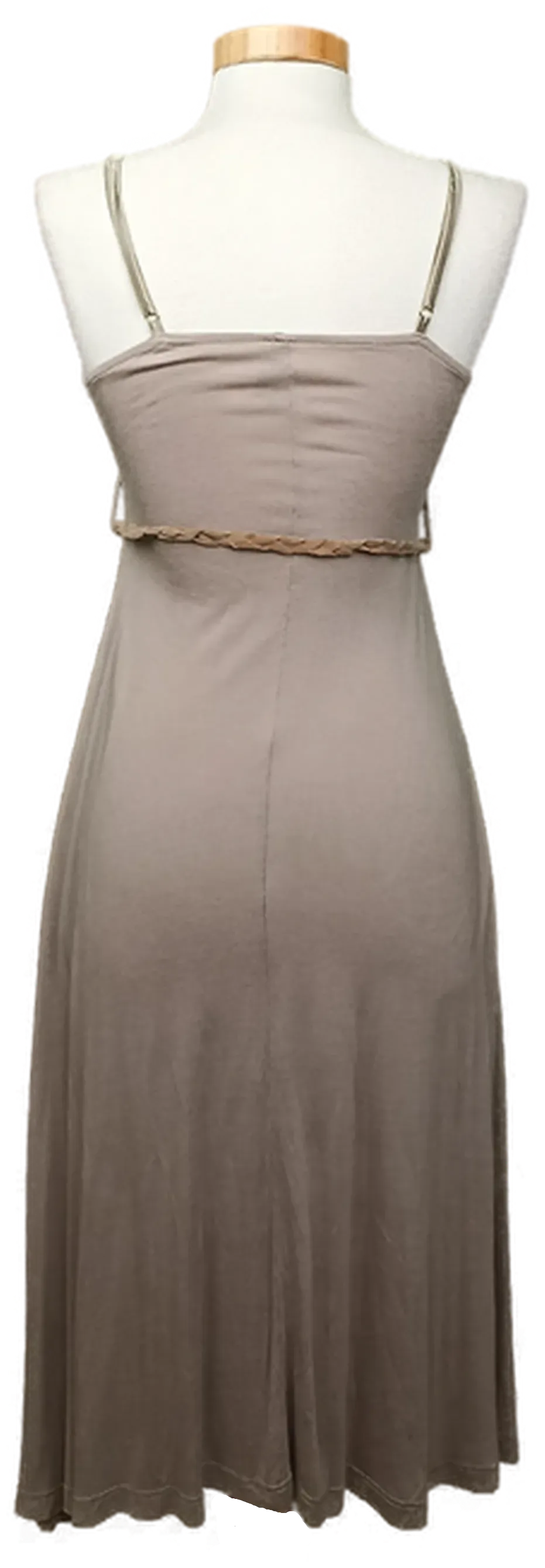 Vero Moda Damen Midikleid hellbraun Gr. S – Bild 2