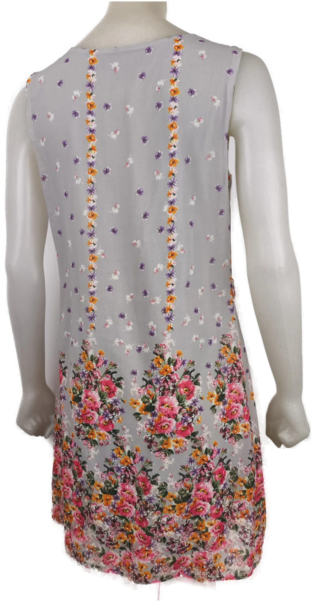 Atmospere, Sommerkleid, Gr. 36/38, Rosen in der Wäsche – Bild 3