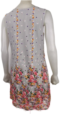 Atmospere, Sommerkleid, Gr. 36/38, Rosen in der Wäsche - Bild 3