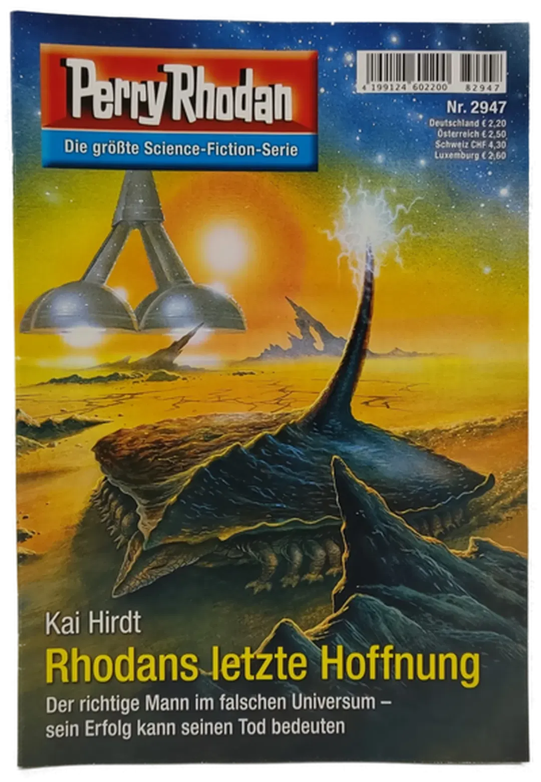 Romanheft Perry Rhodan Rhodans letzte Hoffnung Erstauflage Nr.2947 - Bild 2
