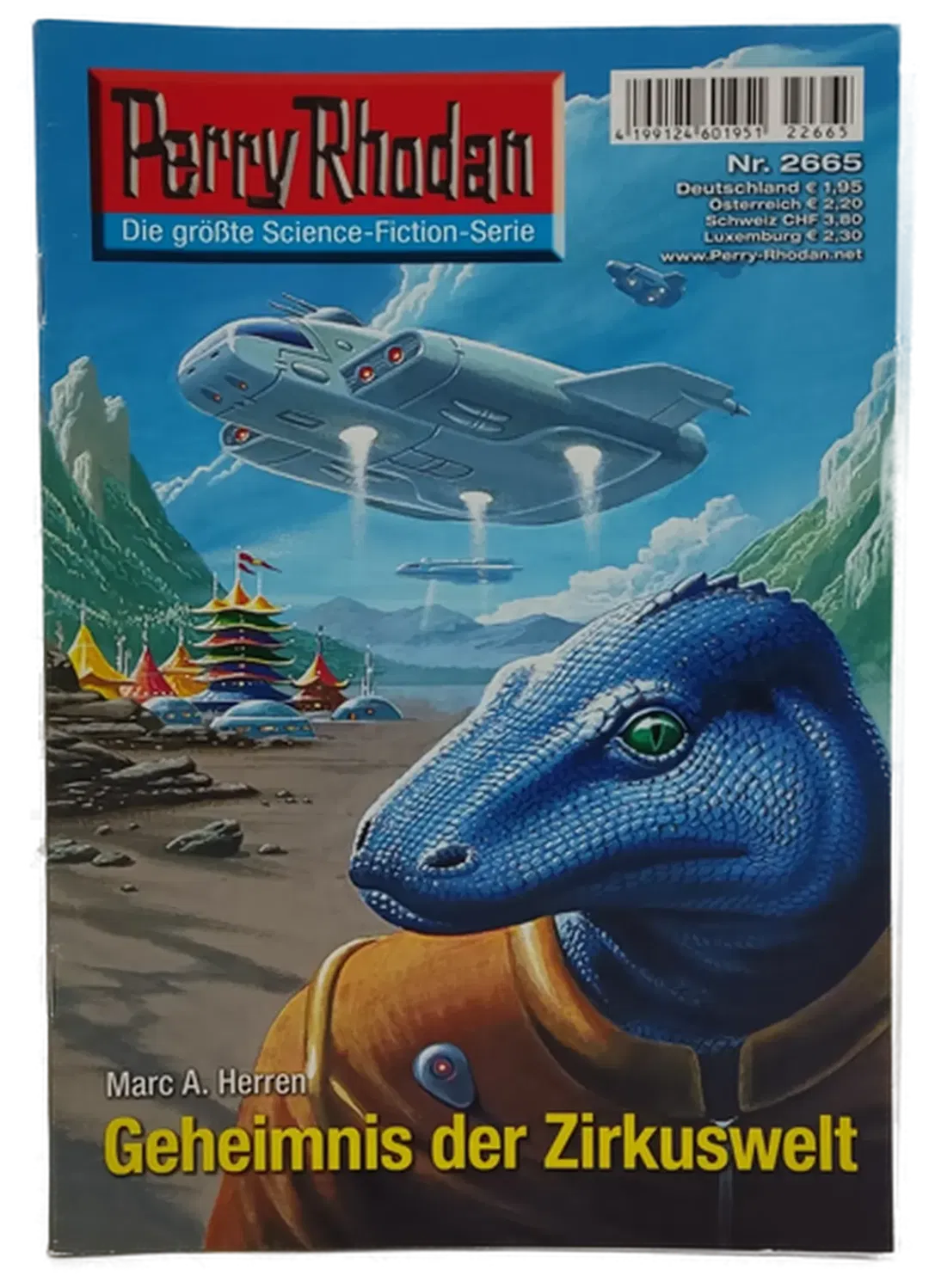 Romanheft Perry Rhodan Geheimnis der Zirkuswelt Erstauflage Nr.2665 - Bild 1