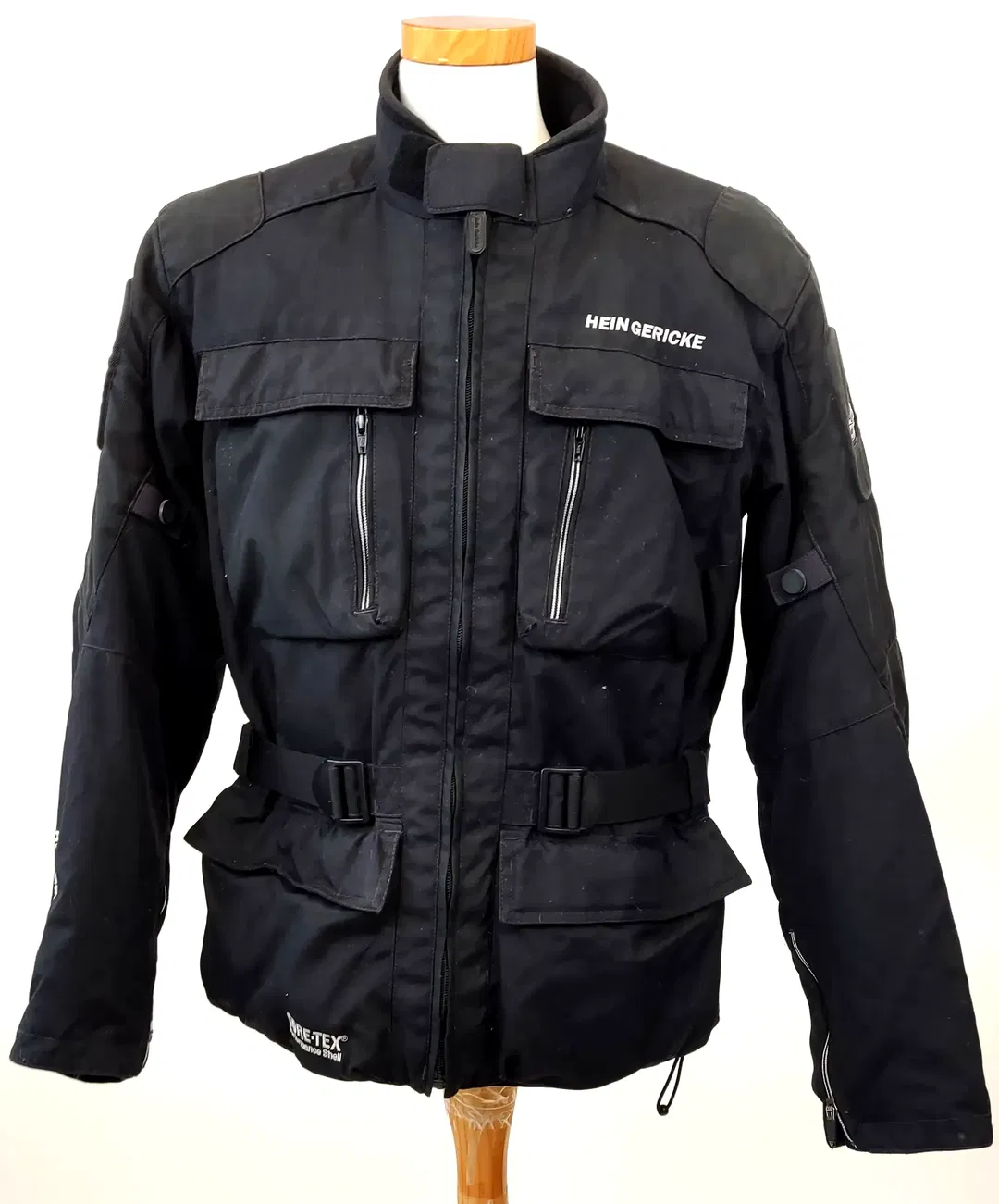 Hein Gericke Motorradjacke Herren schwarz - Gr. 54 - Bild 4