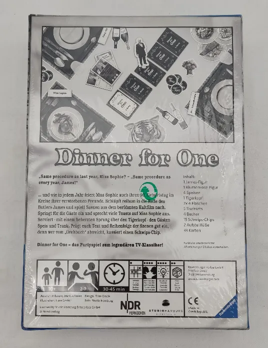 Ravensburger -Der 90. Geburtstag oder Dinner for One - Gesellschaftsspiel – Bild 3