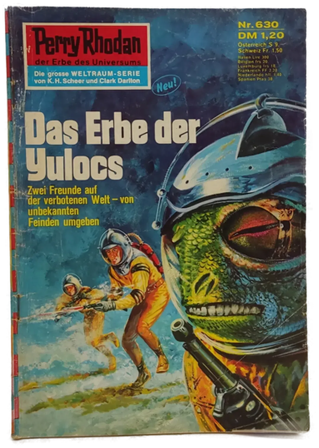  Romanheft Perry Rhodan Das Erbe der Yulocs Erstauflage Nr.630 - Bild 1