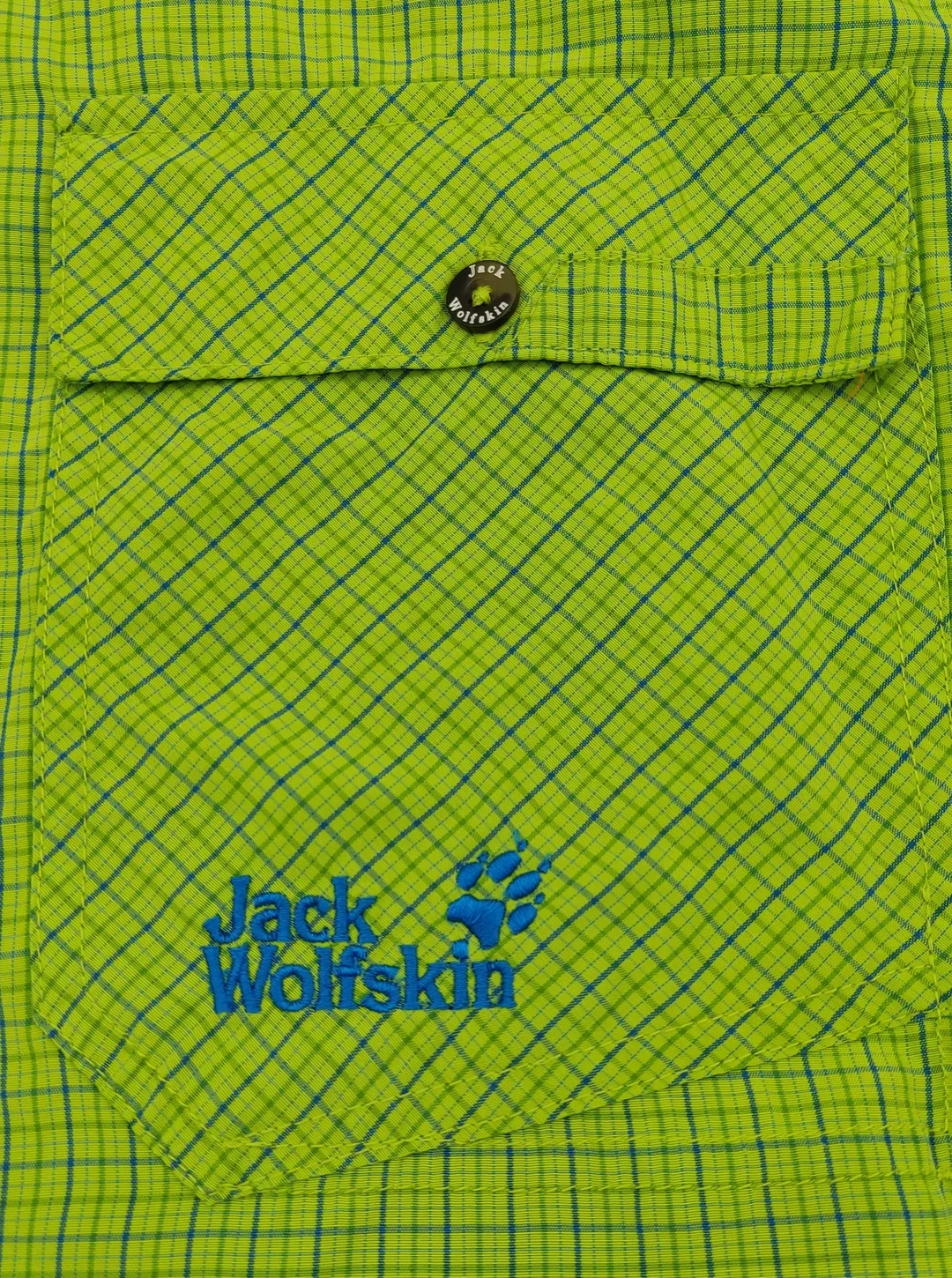 Jack Wolfskin Herren Funktionshemd grün kariert - L – Bild 6