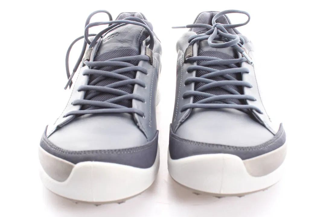 ECCO Golf Schuhe Herren Gr. 42 – Blau/Grau – Leder – Spikeless – bequem & sportlich - Bild 1