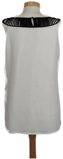 Comma Damen Shirt weiß/schwarz Gr. 38 - Bild 2