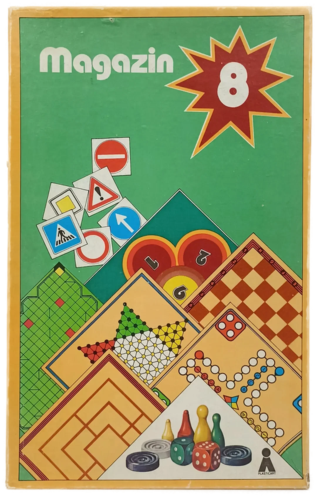 VEB Plasticart Annaberg-Buchholz: Vintage-Spielesammlung Magazin 8 – Bild 2