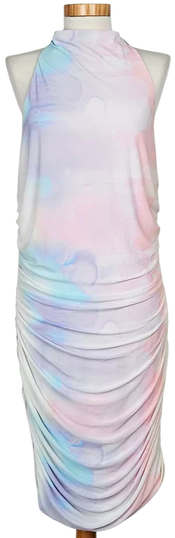 Zara Damen Midikleid, multicolor - Gr. XL  - Bild 1