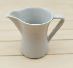 Milchgießer, Lilien Porzellan, Daisy, Nr. 4, weiß  - Bild 2