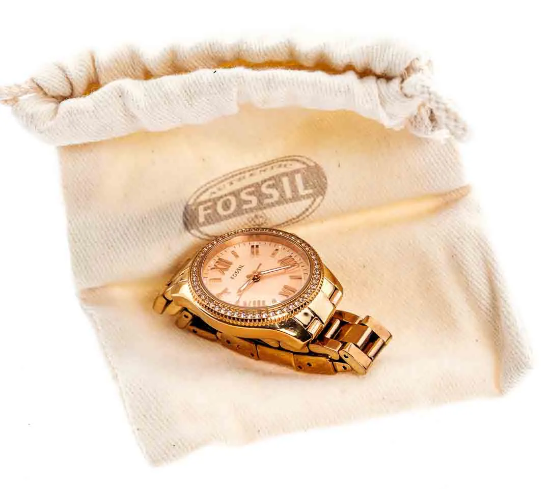 Fossil Damenarmbanduhr Roségold – Bild 2