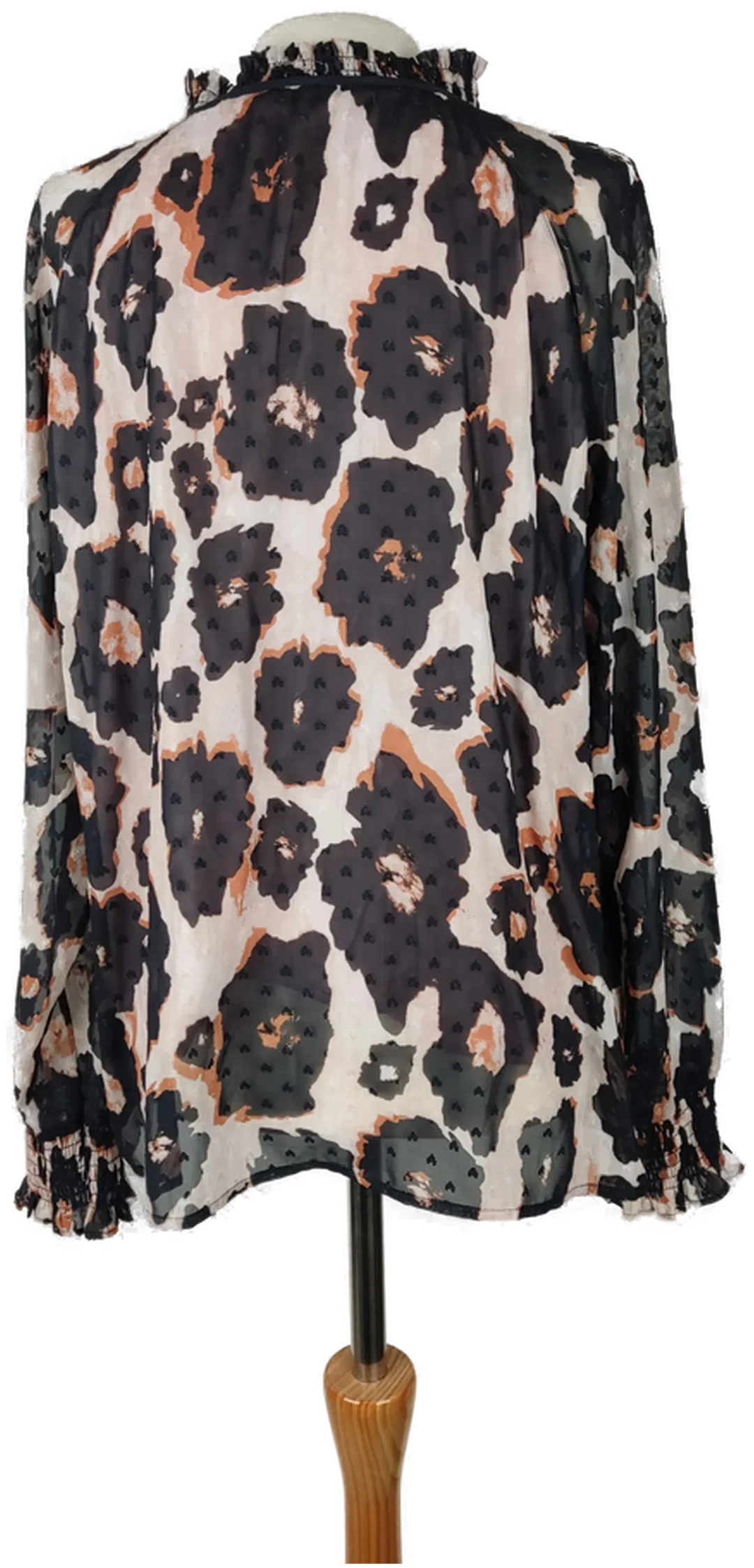 Comma Langarmshirt Animal-Print Gr. 44 | Design-Liebling – Bild 2