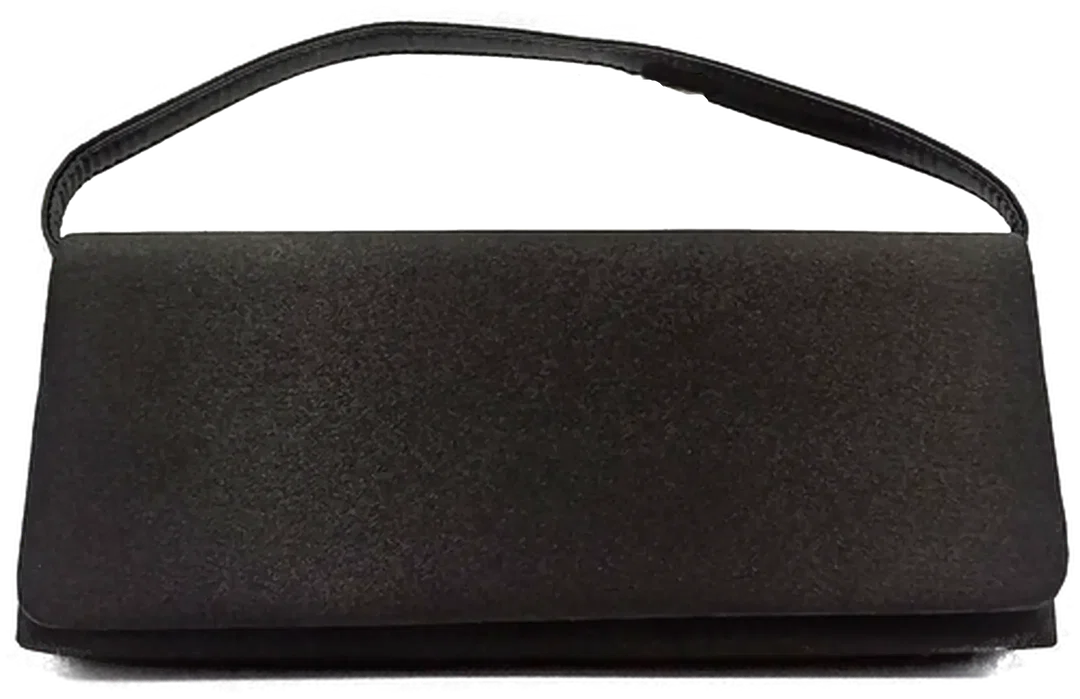 Nicoli Damen Clutch schwarz – Bild 2