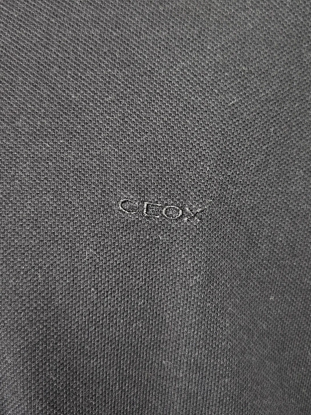 GEOX RESPIRA Herren Poloshirt, schwarz - Gr. XL  – Bild 5