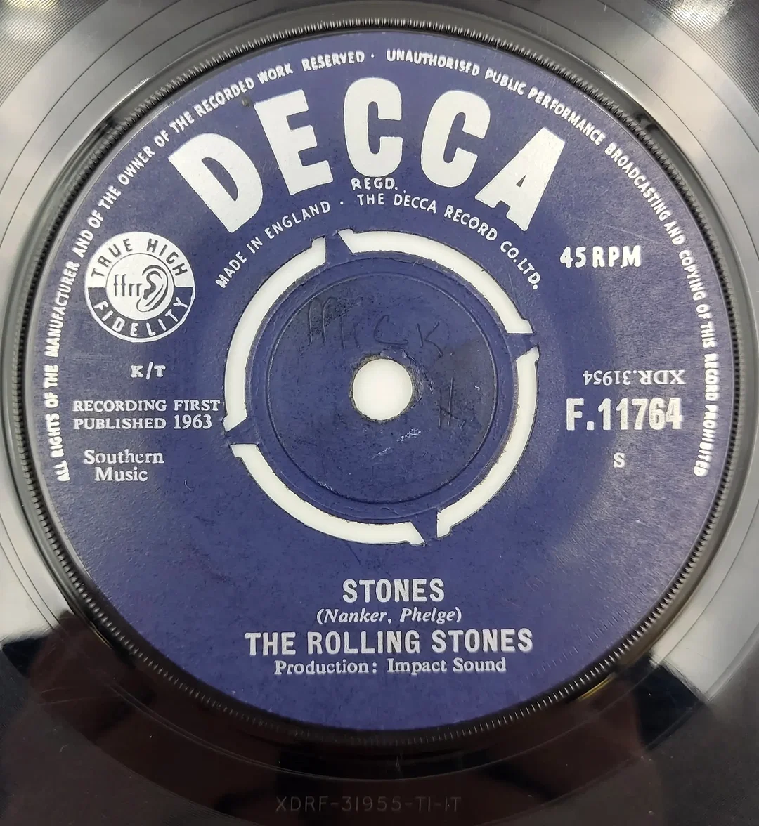 Single Vinyl The Rolling Stones "Stones / I Wanna Be Your Man" – Bild 4
