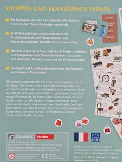 Ab in die Tüte - Lernspiel Französisch - GRUBBE – Vorschau 3