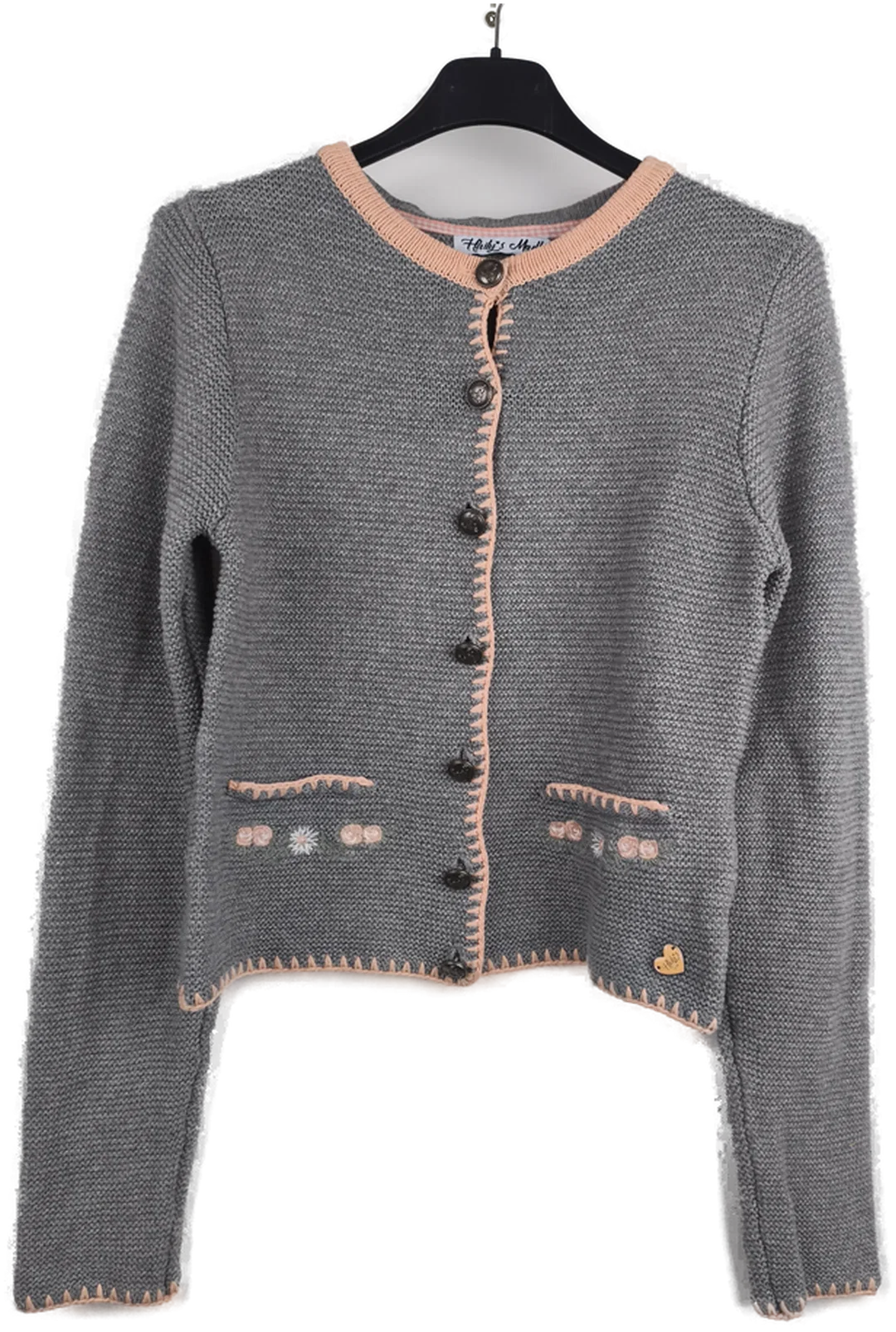 Haily's Madl, Strickweste, Gr. M. etikettiert, klein geschnitten wie S. - Bild 4