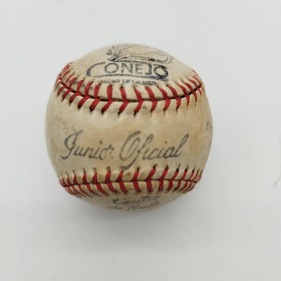 Vintage Baseball „Conejo Junior“ – originaler Retro-Sammlerball aus Mexiko – Bild 4