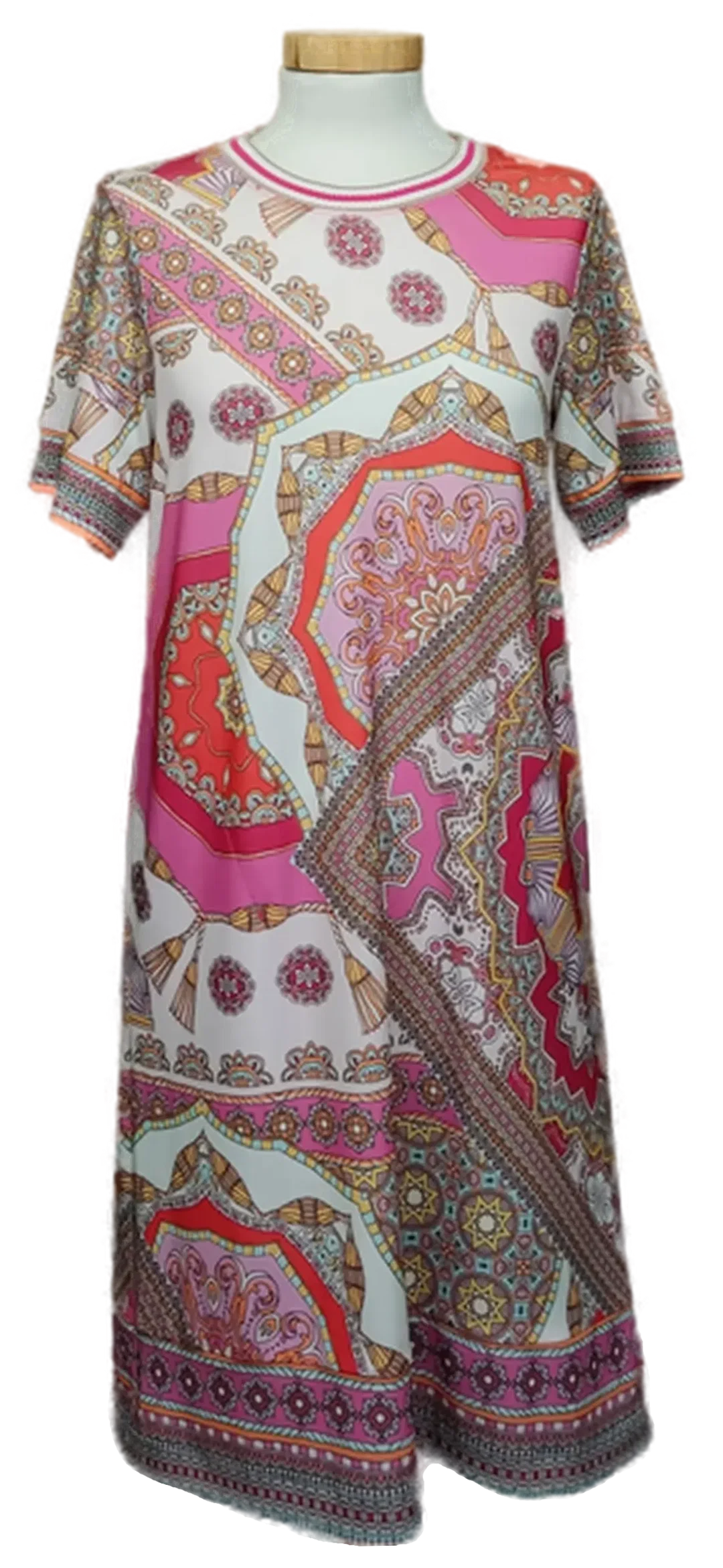 Hale Bob Damen Kleid mehrfarbig gemustert Gr. XS - Bild 1