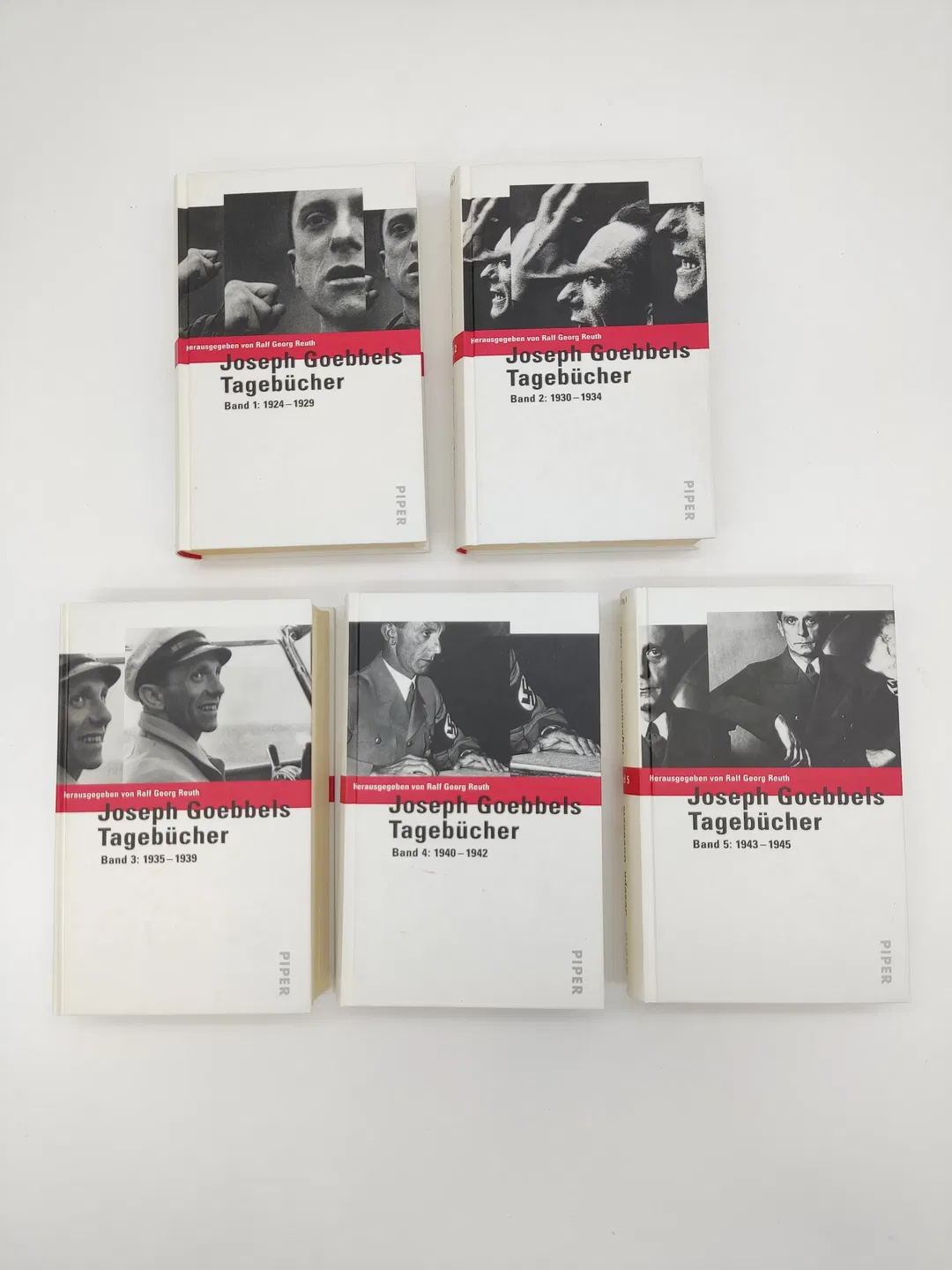 Tagebücher , komplett in 5 Bänden- Joseph Goebbels - Bild 1