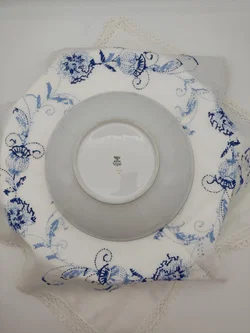 Porzellan-Servierschale KPM Krister mit Goldrand | Vintage-Schatz – Vorschau 4