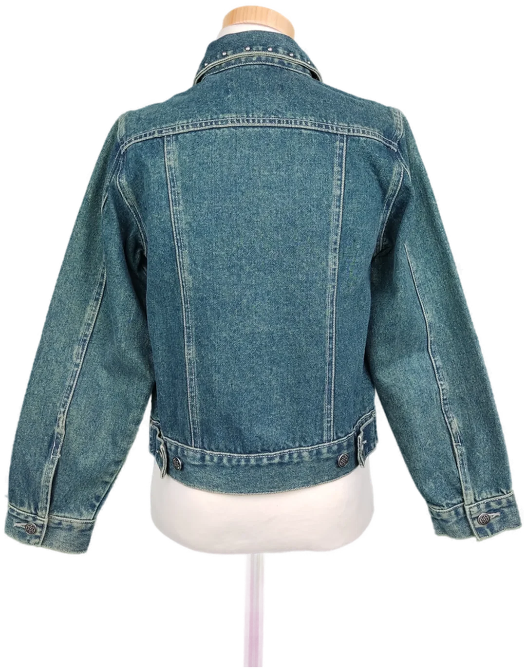 tEENS Kinder Jeansjacke mit Nieten blau - 140 – Bild 2