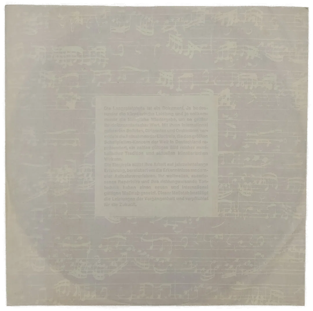 Vinyl LP - Anton Bruckner, Philharmonia Orchester London, Otto Klemperer - Sinfonie Nr. 4 Es-dur, Romantische  – Bild 4