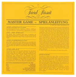 Brettspiel Trivial Pursuit Mastergame Genus Ausgabe – Vorschau 3