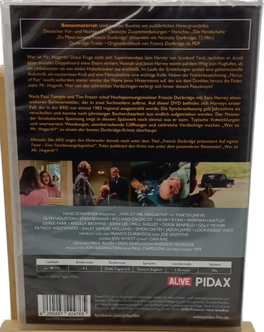 2 DVDs Francis Durbridge: "Wer ist Mr. Hogarth?"  Der komplette 6-Teiler – Bild 3
